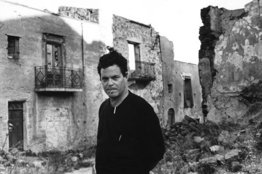 Amos Gitaï à Gibellina, Sicile, 1992